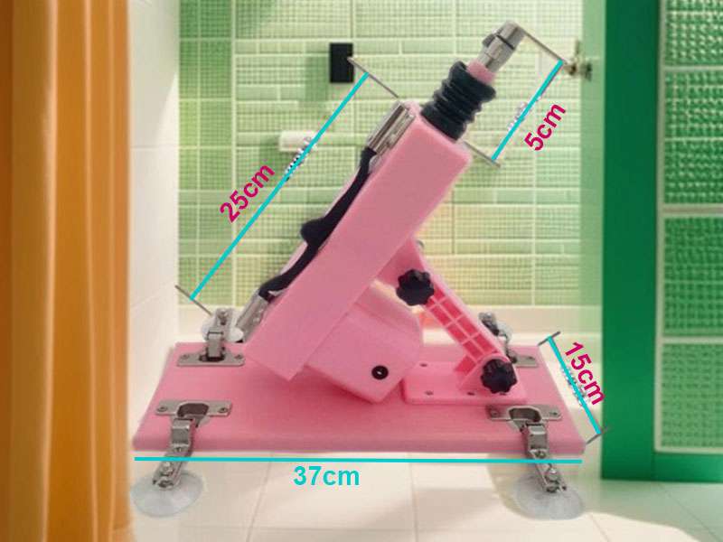 Kích thước máy thủ dâm nữ Machine Gun